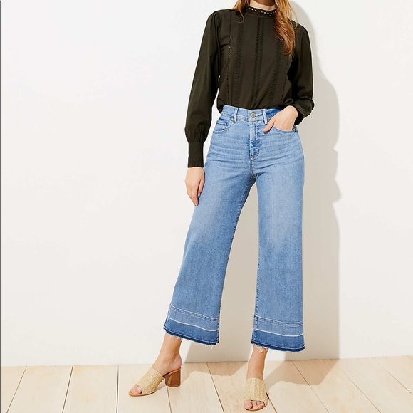 Wide Leg Crop Jeans | Poshmark